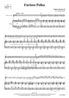 Furioso Polka Bass Clarinet scores gallery preview page 4