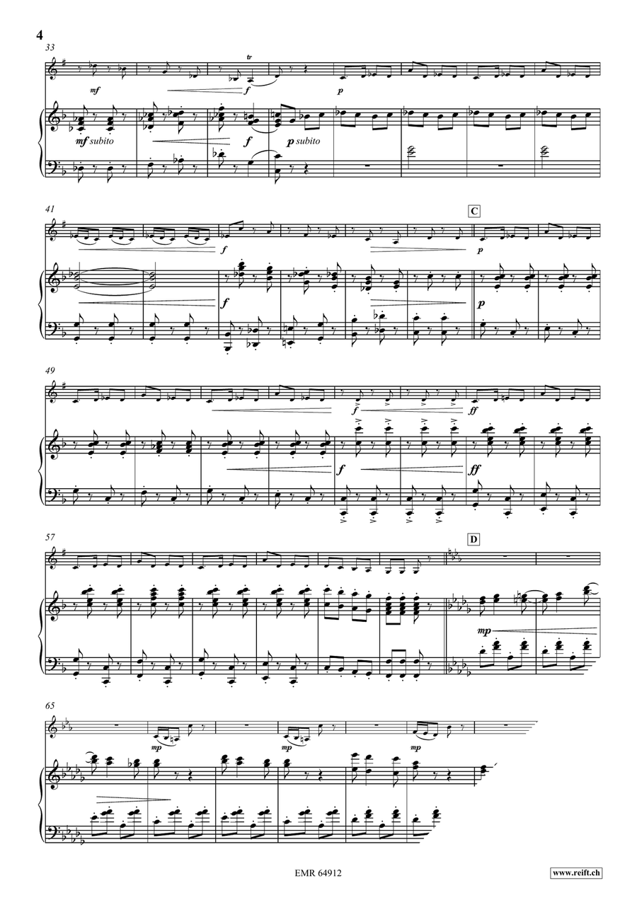 Furioso Polka Furioso Polka Bass Clarinet scores gallery preview page 5