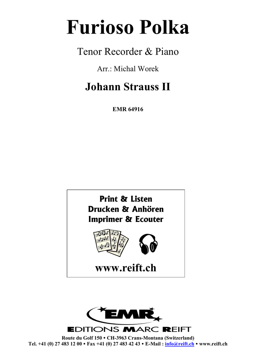 Furioso Polka Furioso Polka Tenor Recorder scores gallery preview page 2