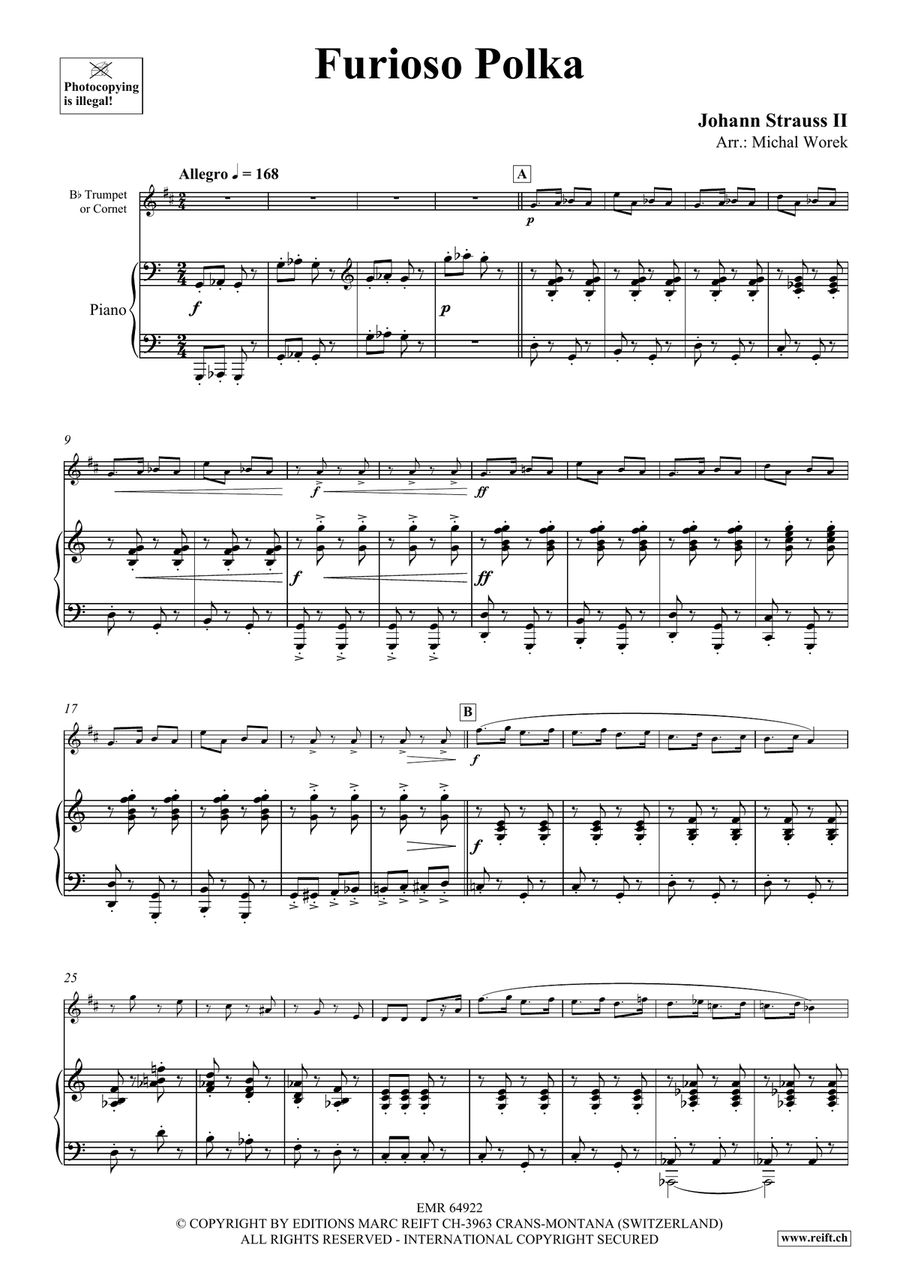 Furioso Polka Furioso Polka Cornet scores gallery preview page 4