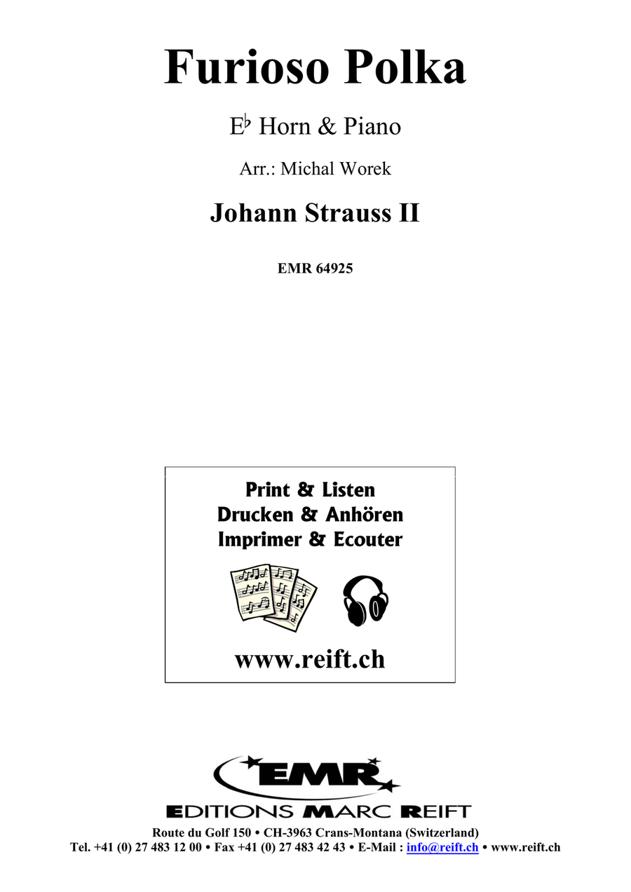 Furioso Polka Furioso Polka Horn scores gallery preview page 2