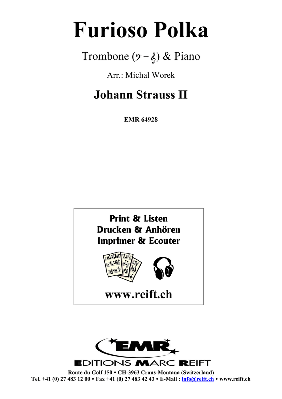 Furioso Polka Furioso Polka Piano Accompaniment scores gallery preview page 2