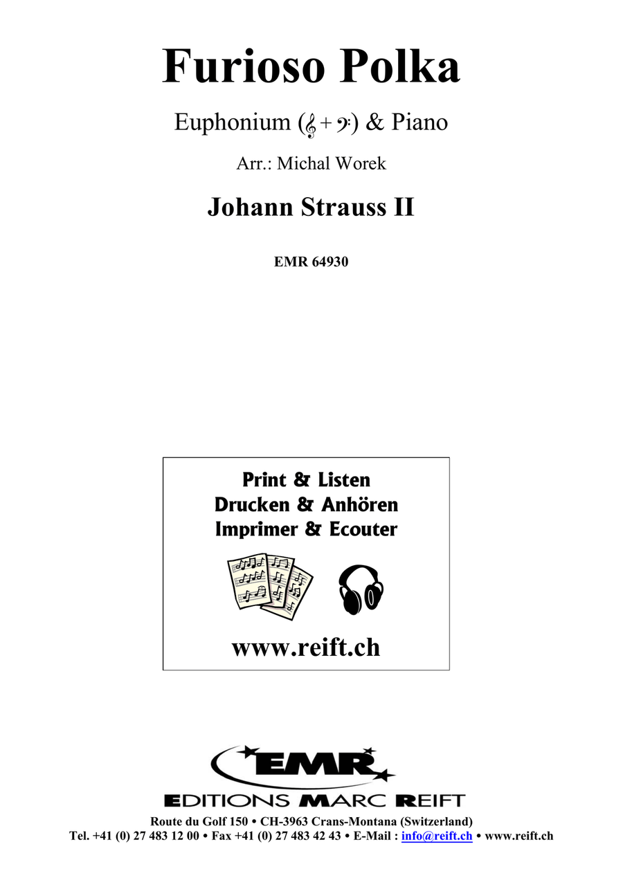 Furioso Polka Furioso Polka Euphonium scores gallery preview page 2