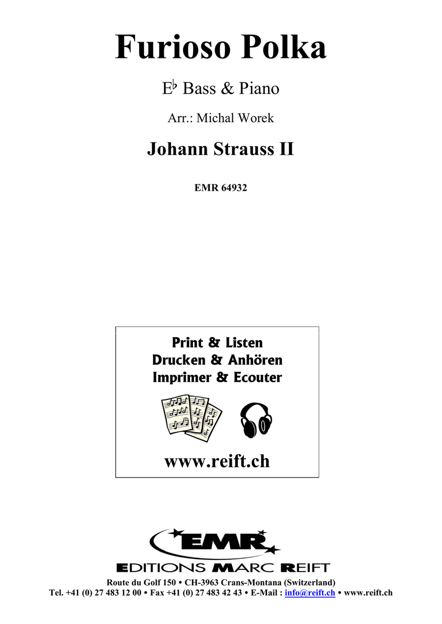 Furioso Polka Furioso Polka Voice Solo scores gallery preview page 2