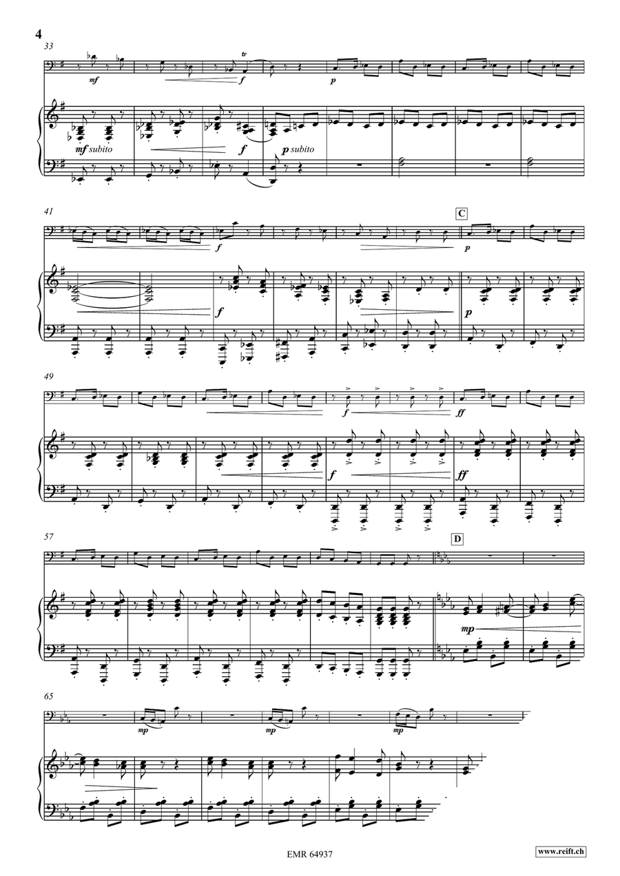 Furioso Polka Furioso Polka Double Bass scores gallery preview page 5