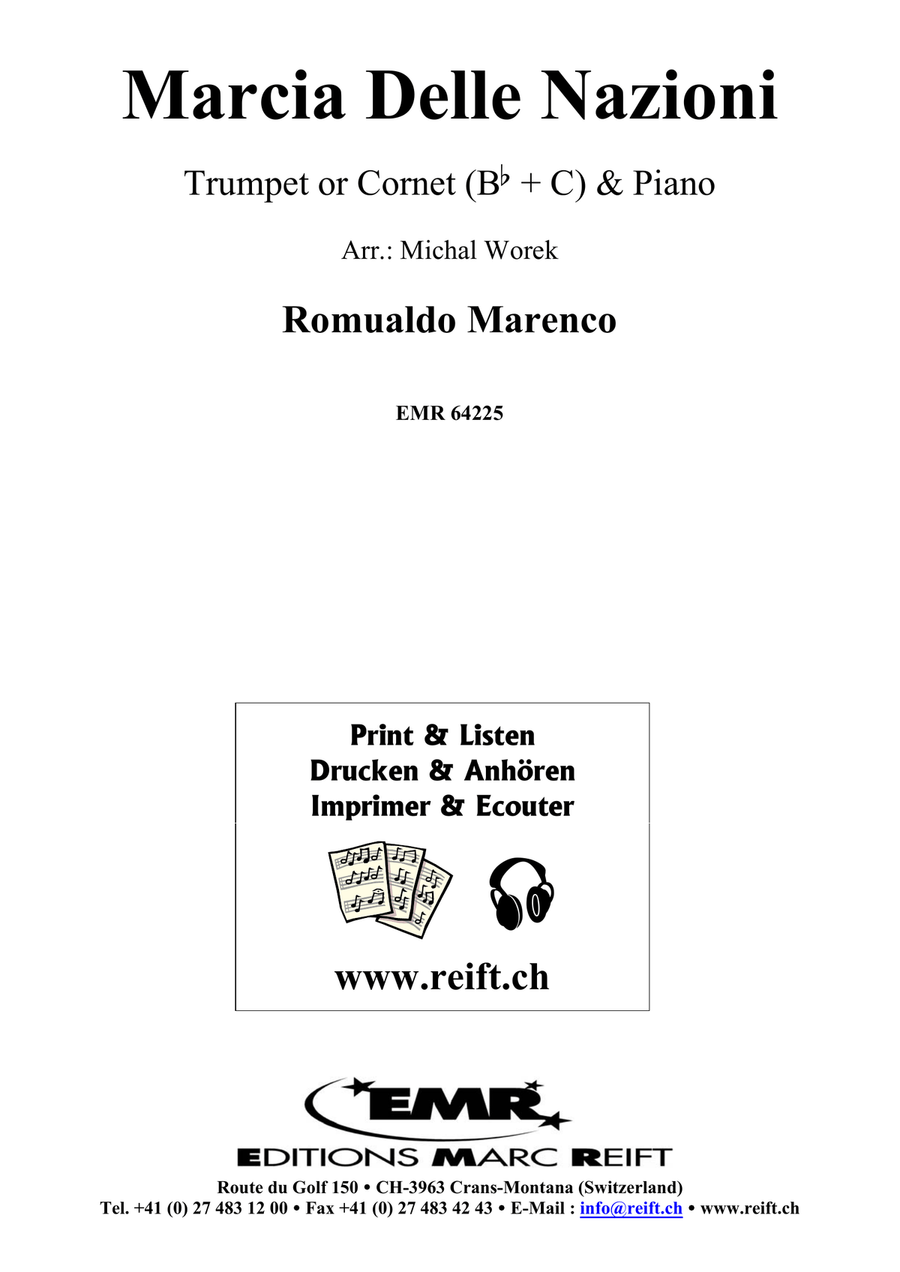 Marcia Delle Nazioni Marcia Delle Nazioni Cornet scores gallery preview page 2