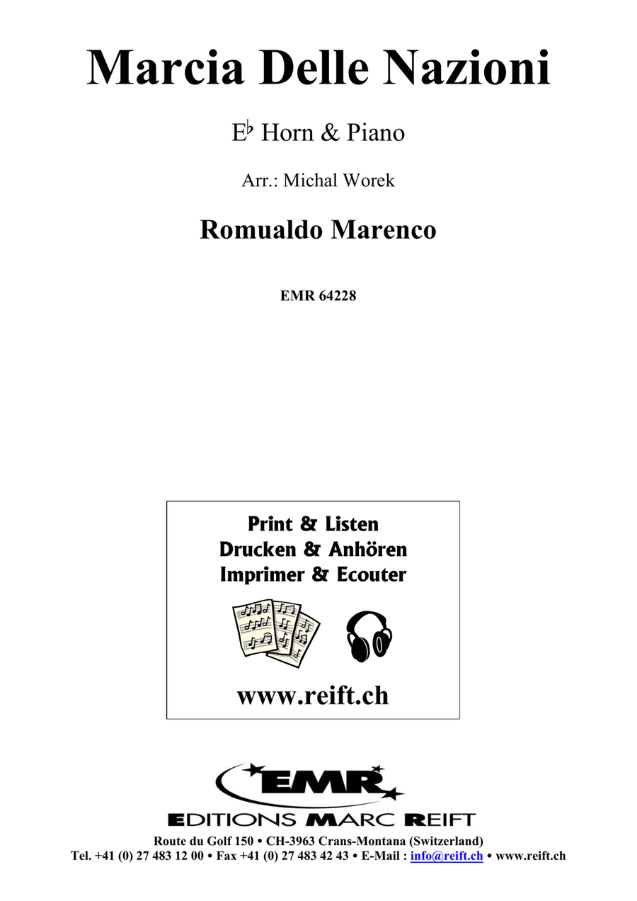 Marcia Delle Nazioni Marcia Delle Nazioni Horn scores gallery preview page 2