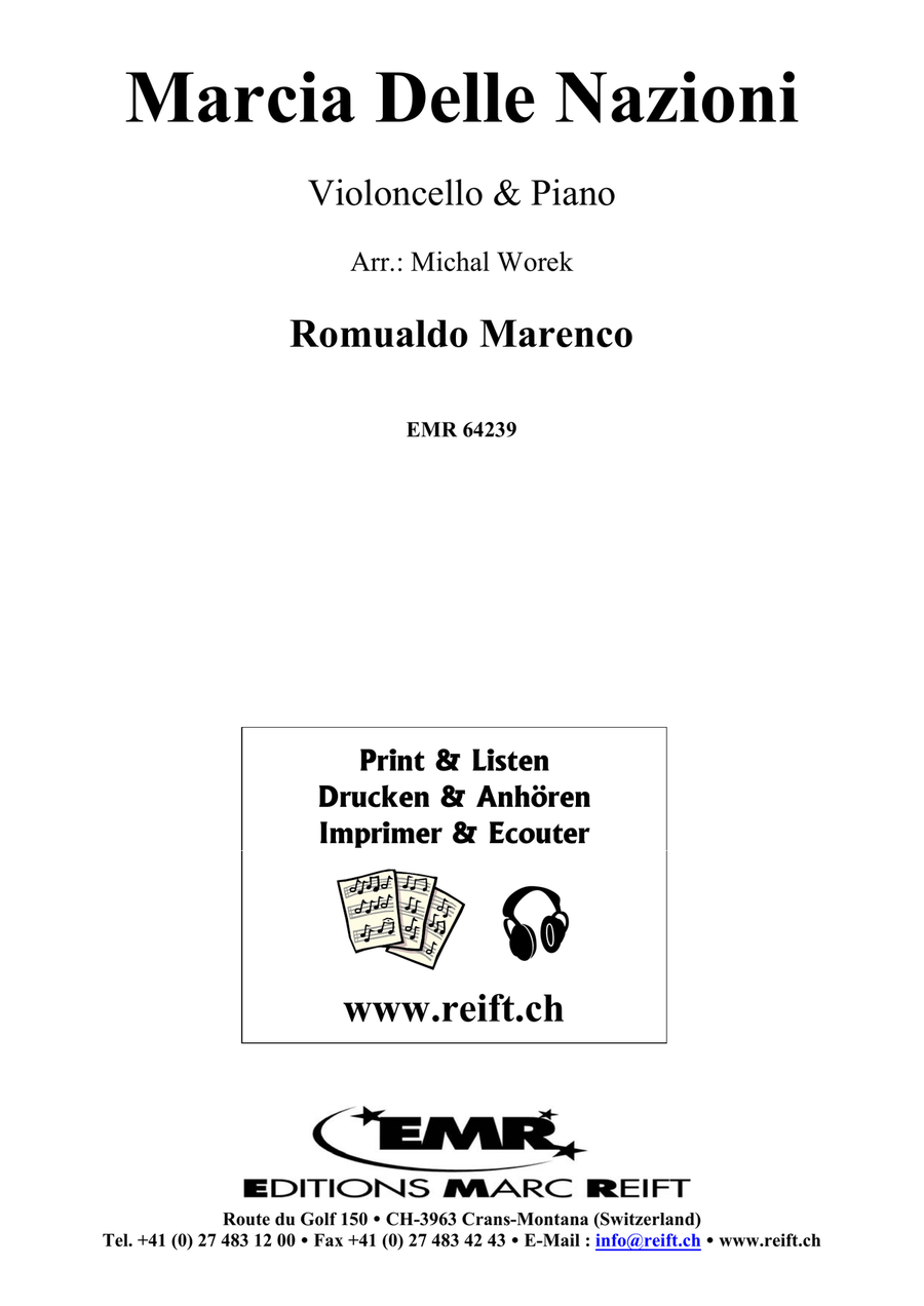 Marcia Delle Nazioni Marcia Delle Nazioni Piano Accompaniment scores gallery preview page 2