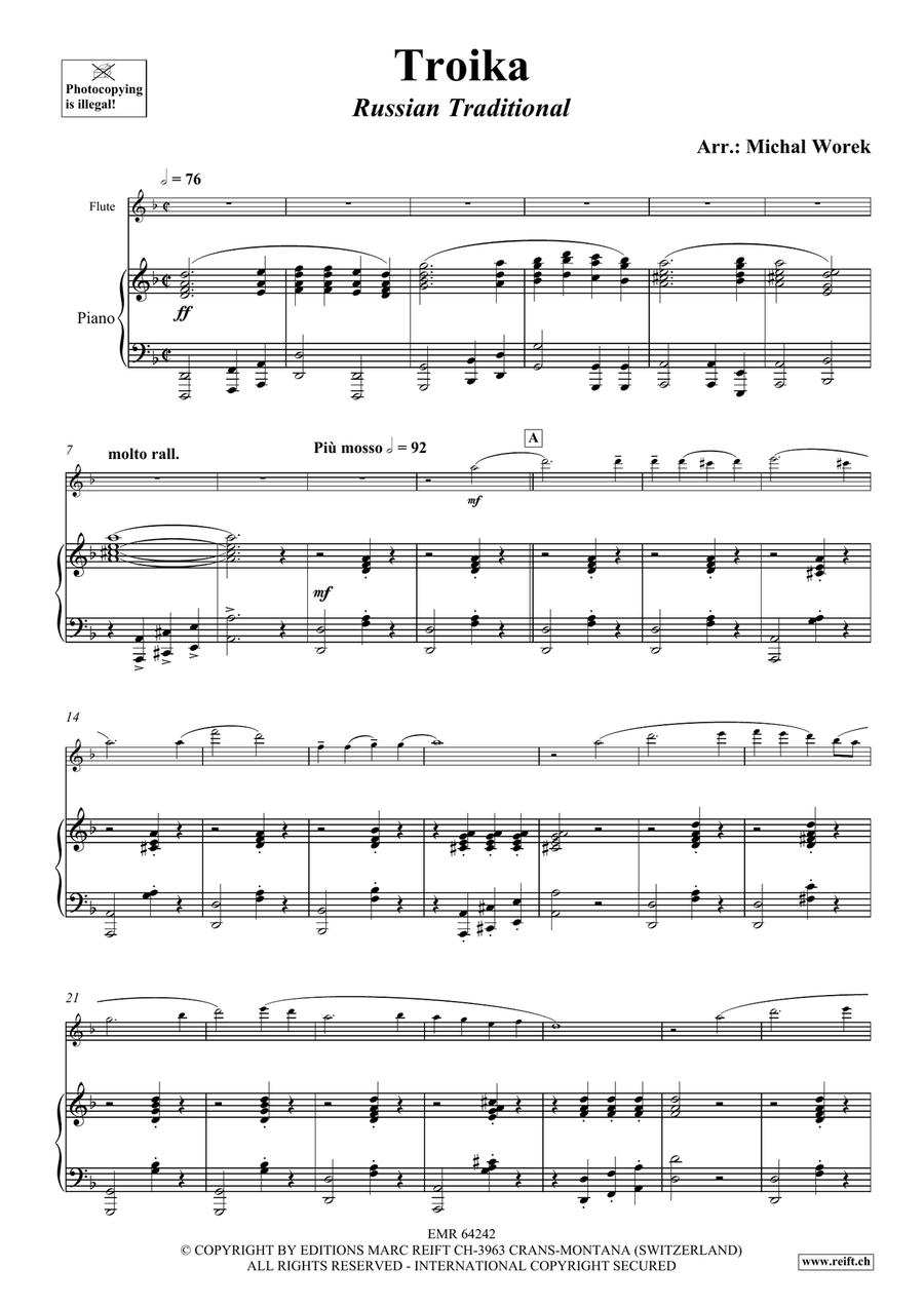 Troika Troika Flute Solo scores gallery preview page 4