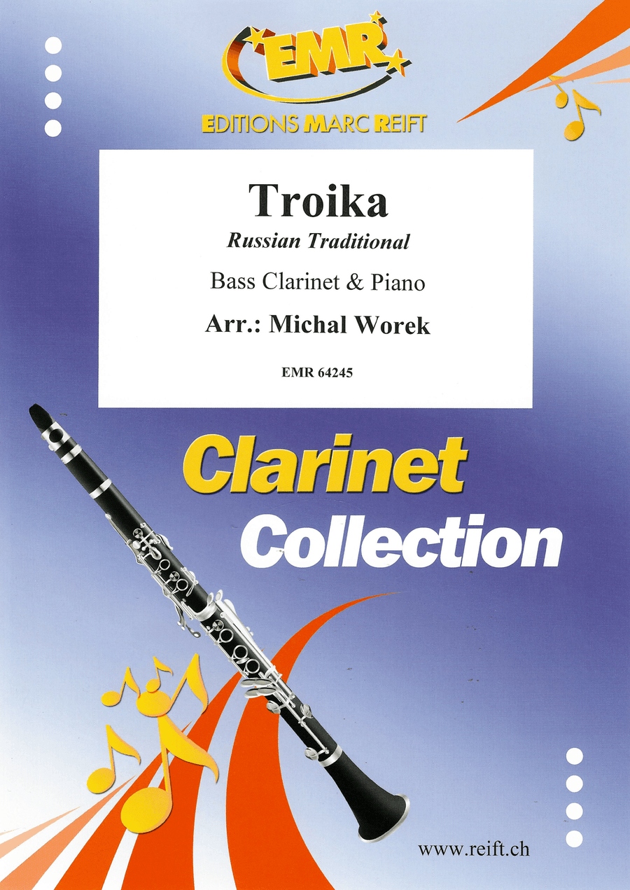 Troika Troika Bass Clarinet scores gallery preview page 1