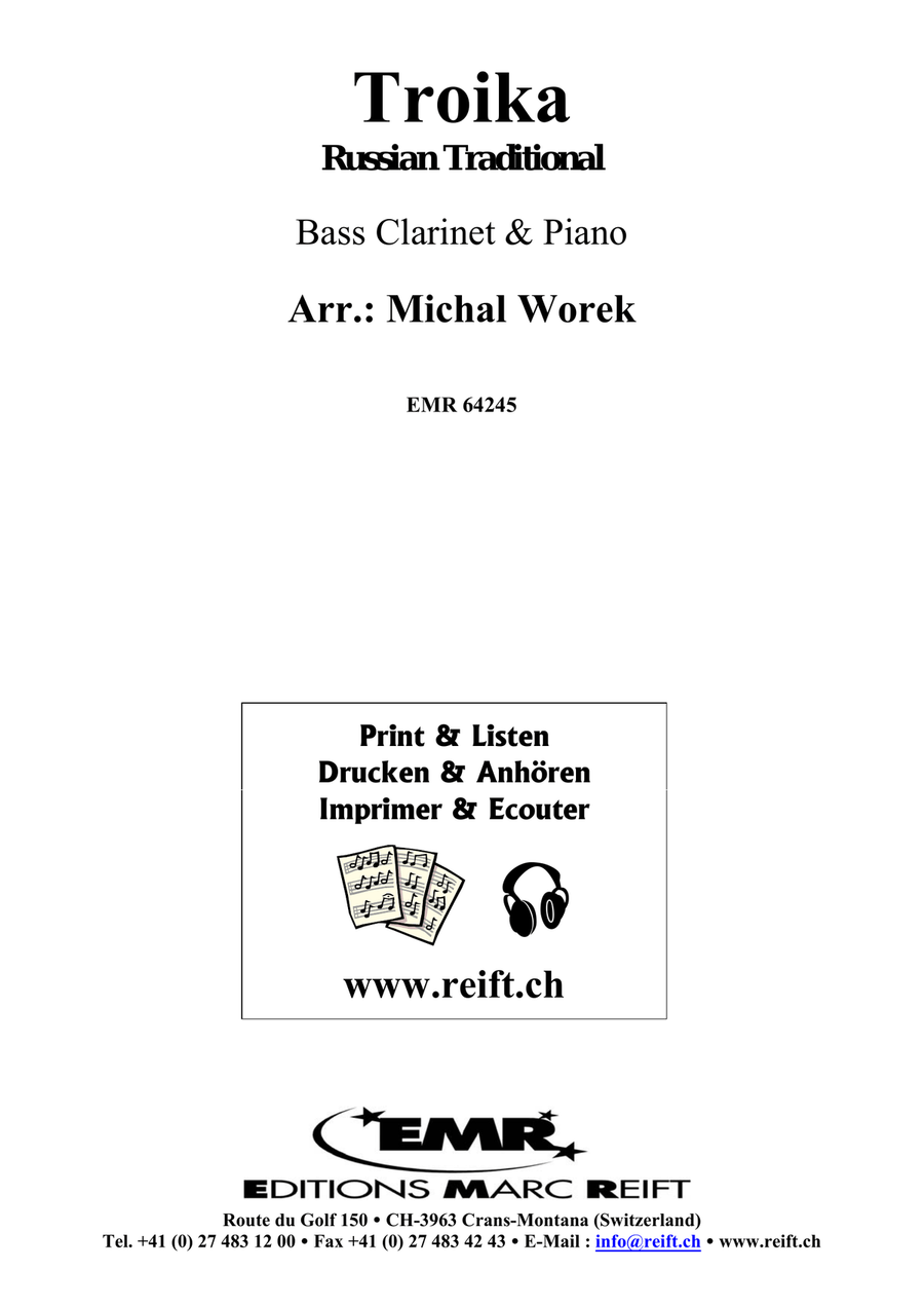 Troika Troika Bass Clarinet scores gallery preview page 2