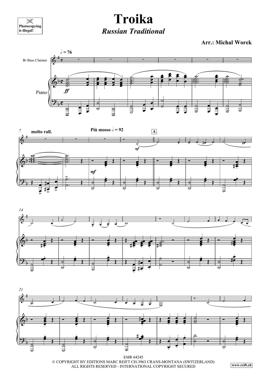 Troika Troika Bass Clarinet scores gallery preview page 4