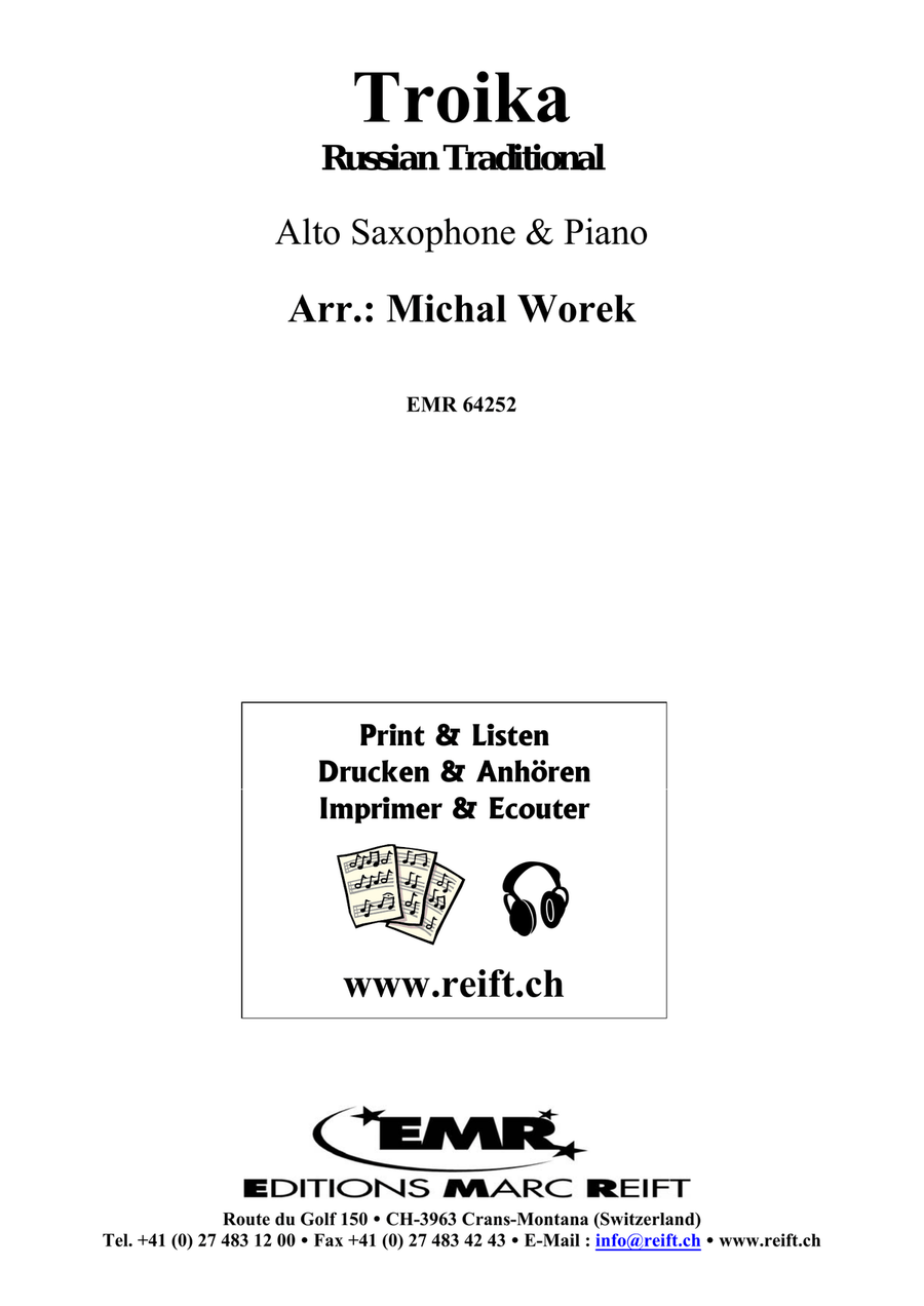 Troika Troika Alto Saxophone scores gallery preview page 2