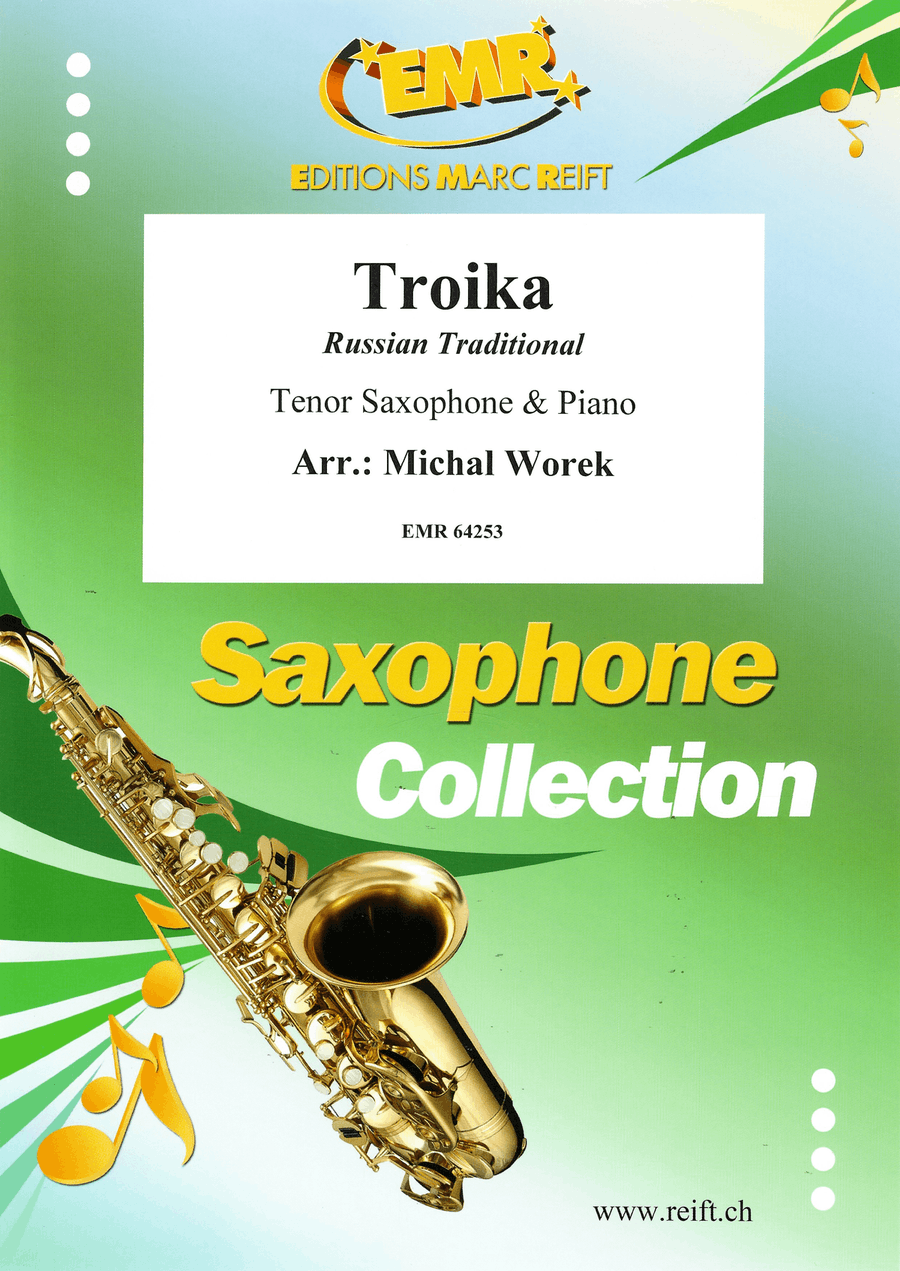 Troika Troika Tenor Saxophone scores gallery preview page 1