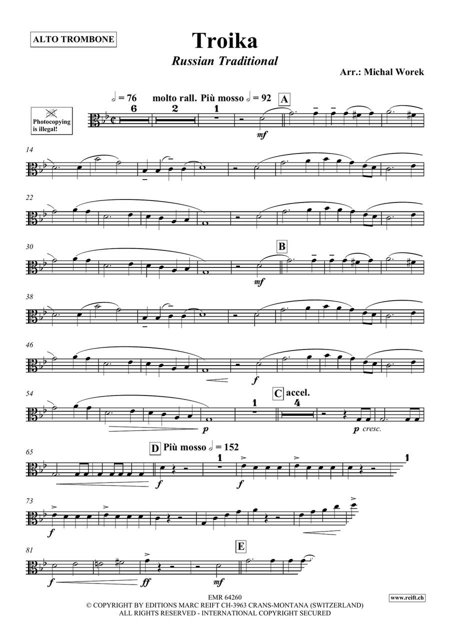 Troika Troika Piano Accompaniment scores gallery preview page 3