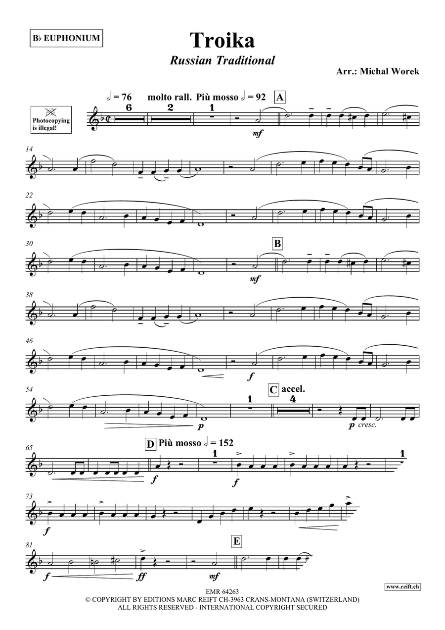 Troika Troika Euphonium scores gallery preview page 3
