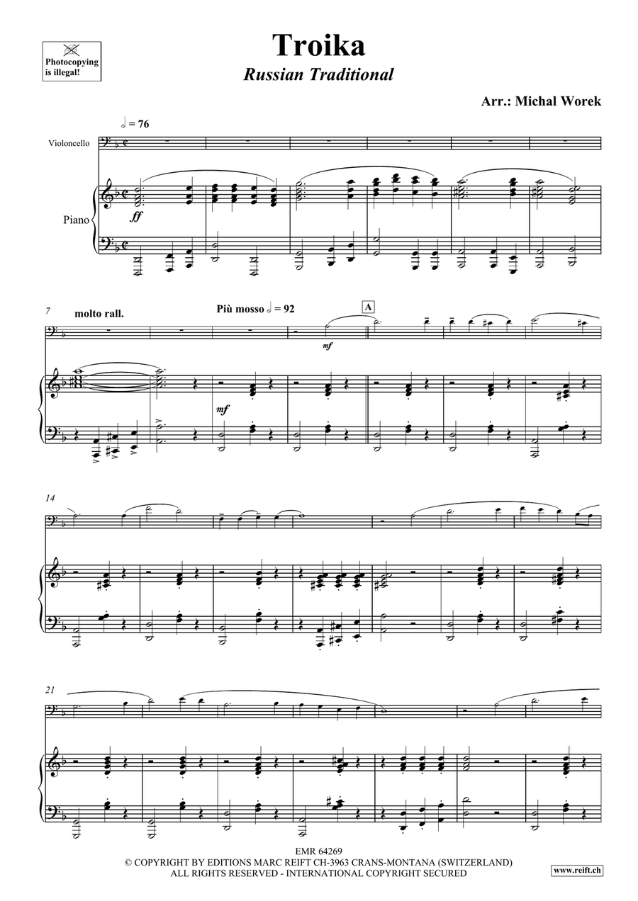 Troika Troika Piano Accompaniment scores gallery preview page 4