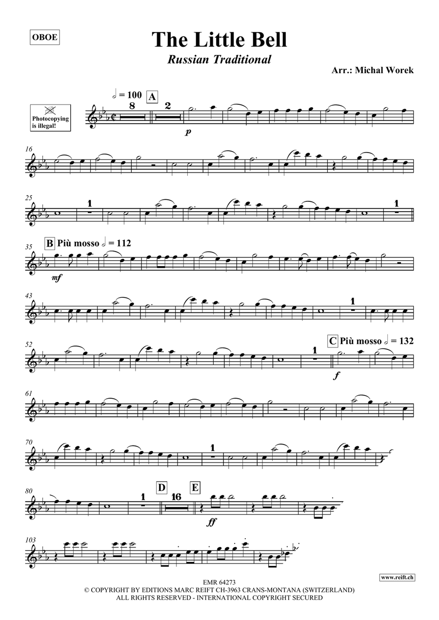 The Little Bell The Little Bell Piano Accompaniment scores gallery preview page 3
