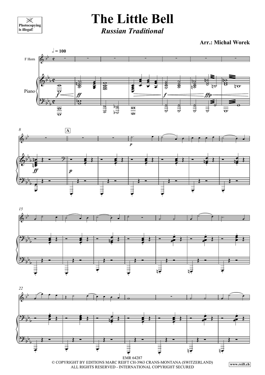 The Little Bell The Little Bell Horn scores gallery preview page 4