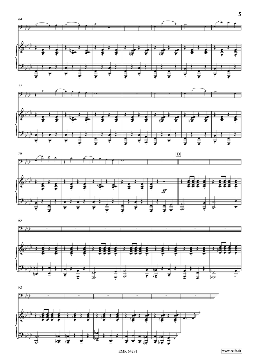 The Little Bell The Little Bell Piano Accompaniment scores gallery preview page 6