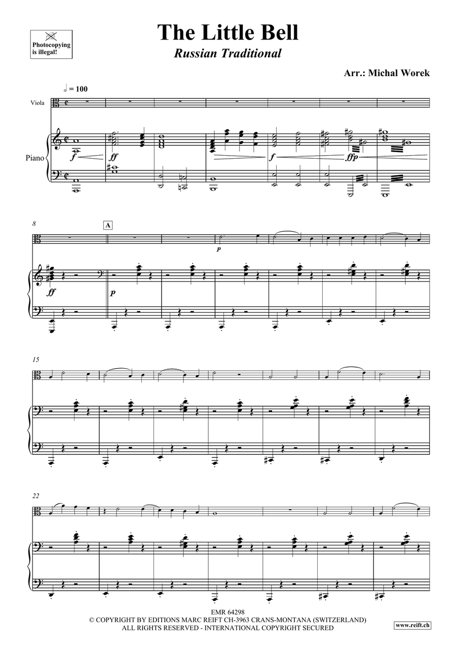The Little Bell The Little Bell Piano Accompaniment scores gallery preview page 4