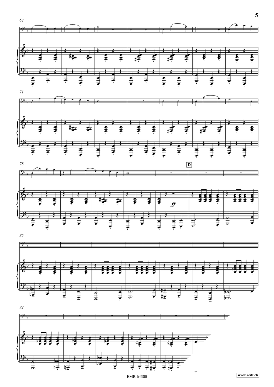 The Little Bell The Little Bell Double Bass scores gallery preview page 6