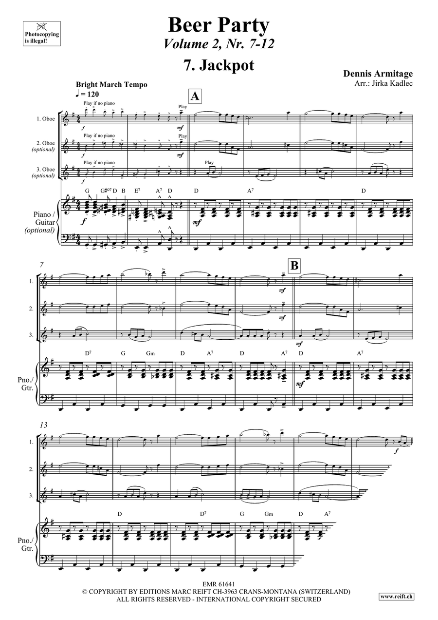 Beer Party Volume 2 Beer Party Volume 2 Oboe scores gallery preview page 4