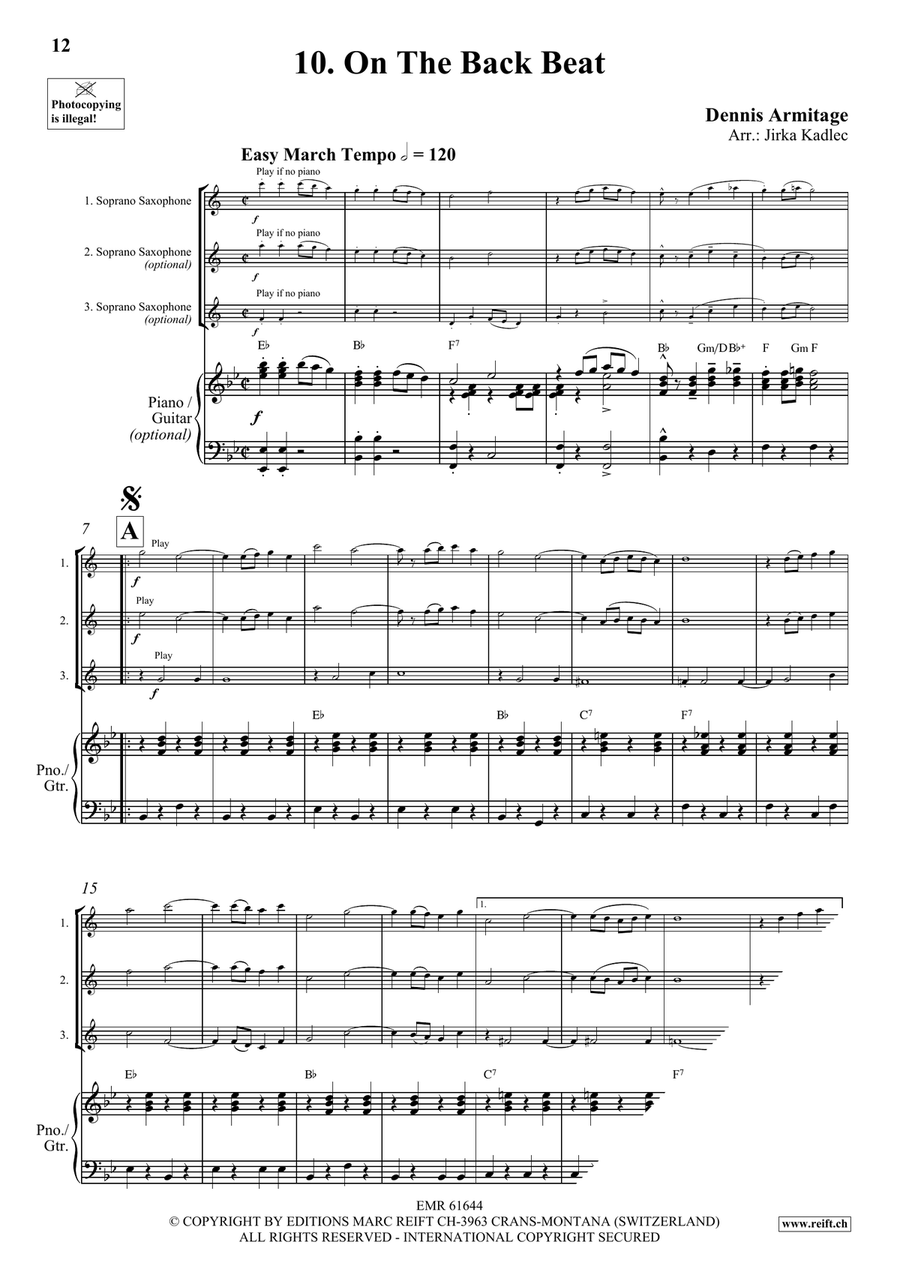 Beer Party Volume 2 Beer Party Volume 2 Soprano Saxophone scores gallery preview page 7