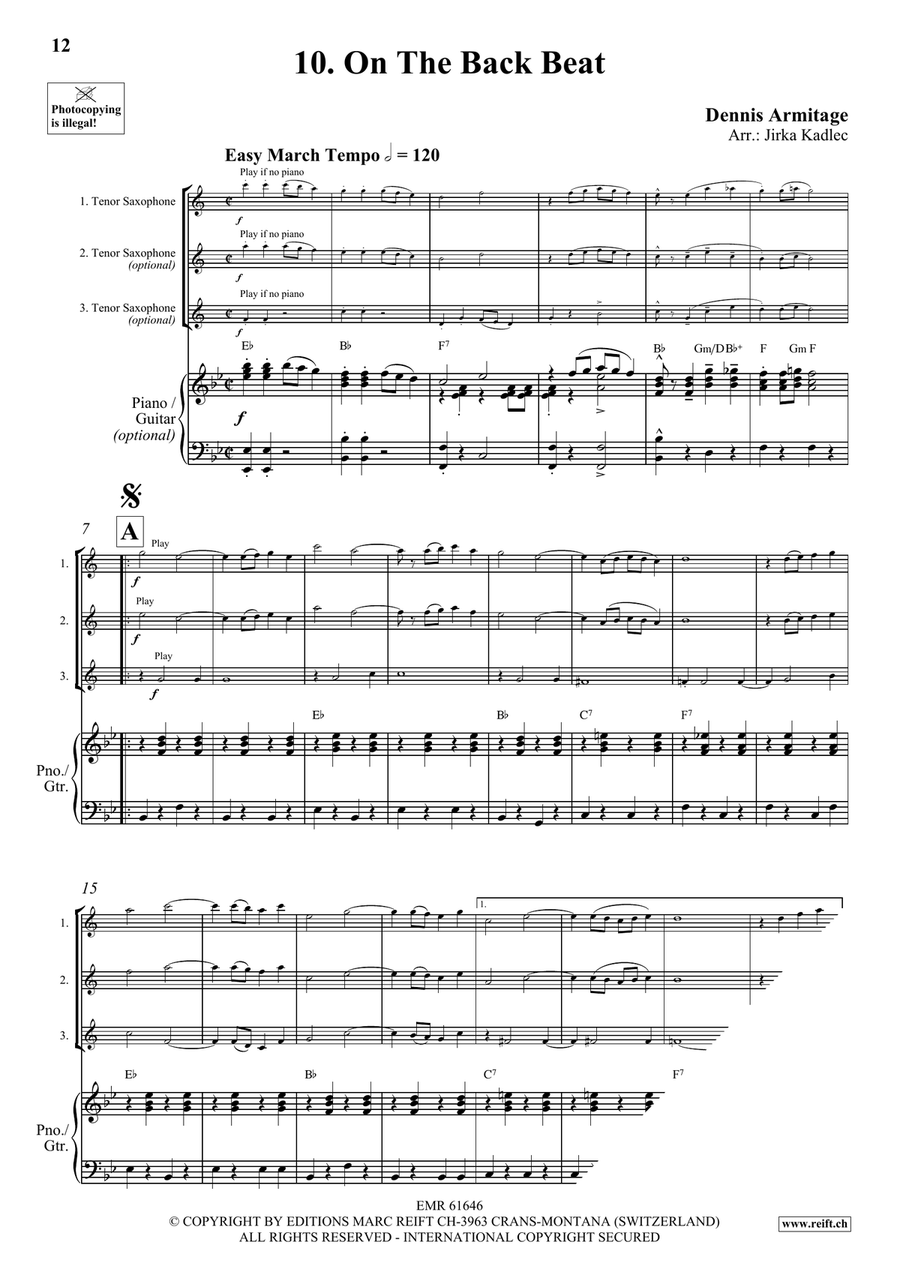 Beer Party Volume 2 Beer Party Volume 2 Tenor Saxophone scores gallery preview page 7