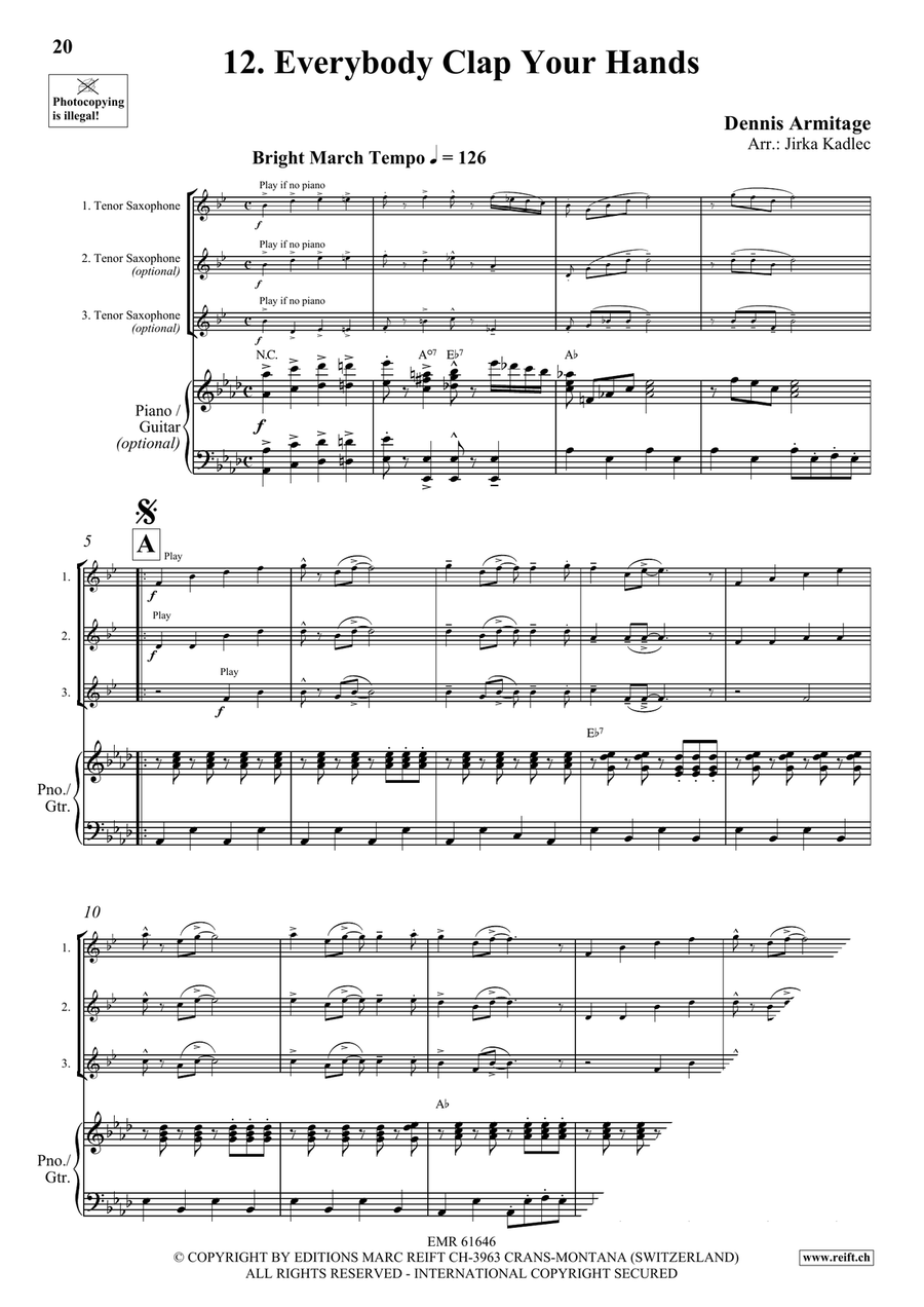 Beer Party Volume 2 Beer Party Volume 2 Tenor Saxophone scores gallery preview page 9