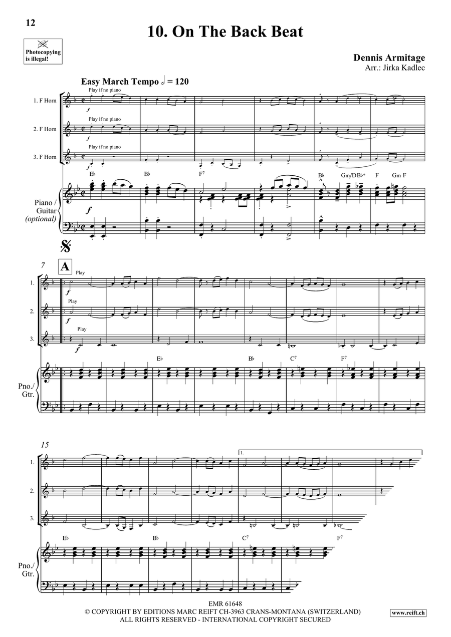 Beer Party Volume 2 Beer Party Volume 2 Horn scores gallery preview page 7