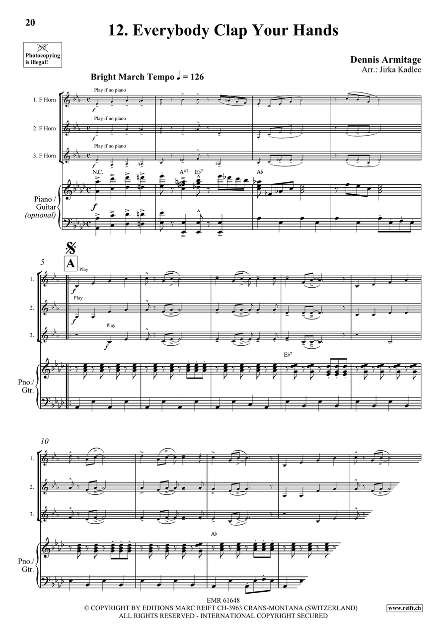 Beer Party Volume 2 Beer Party Volume 2 Horn scores gallery preview page 9
