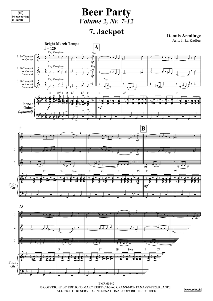 Beer Party Volume 2 Beer Party Volume 2 Trumpet Trio scores gallery preview page 4