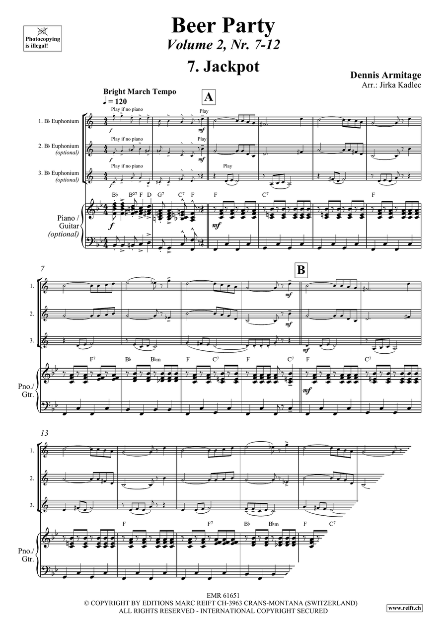Beer Party Volume 2 Beer Party Volume 2 Euphonium Trio scores gallery preview page 4