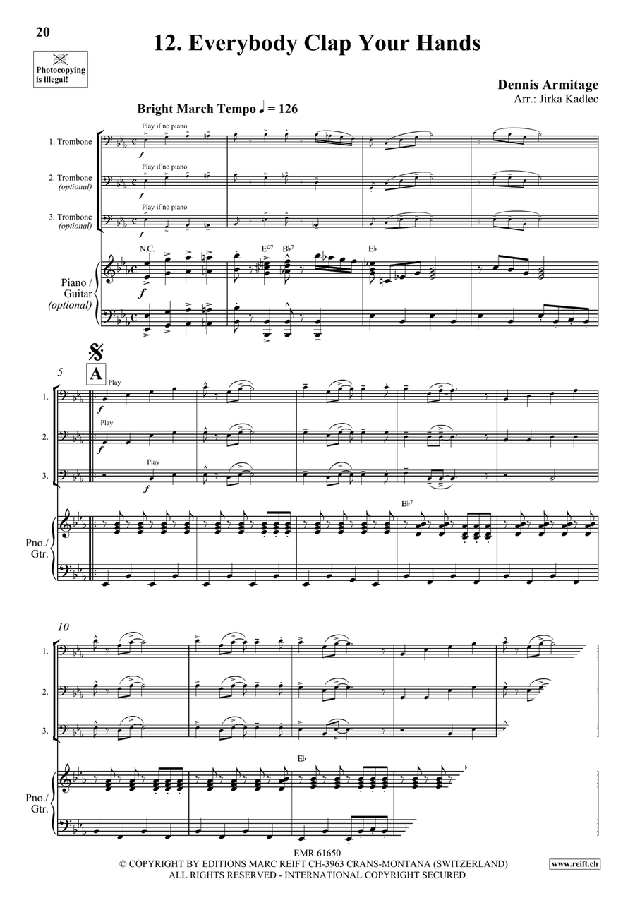 Beer Party Volume 2 Beer Party Volume 2 Trombone Trio scores gallery preview page 9