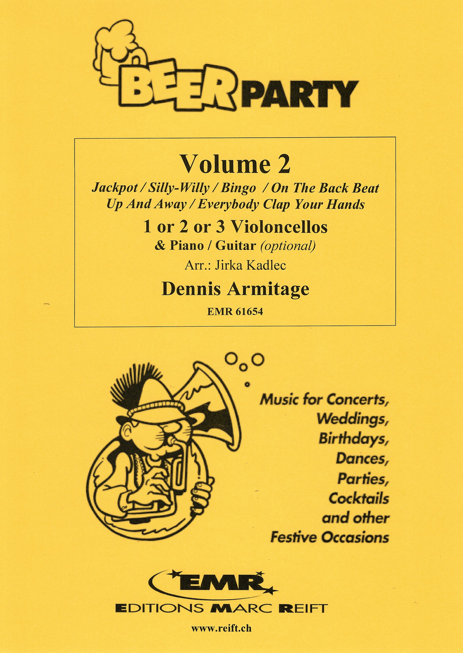 Beer Party Volume 2 Beer Party Volume 2 Cello scores gallery preview page 1