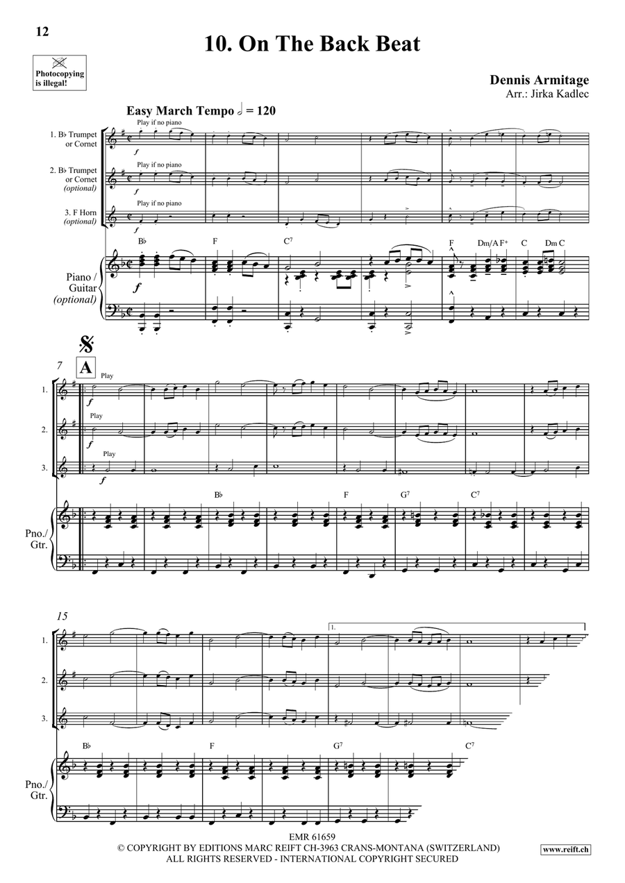 Beer Party Volume 2 Beer Party Volume 2 Cornet scores gallery preview page 7