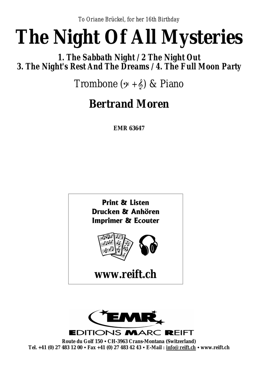The Night Of All Mysteries Piano Accompaniment scores gallery preview page 2