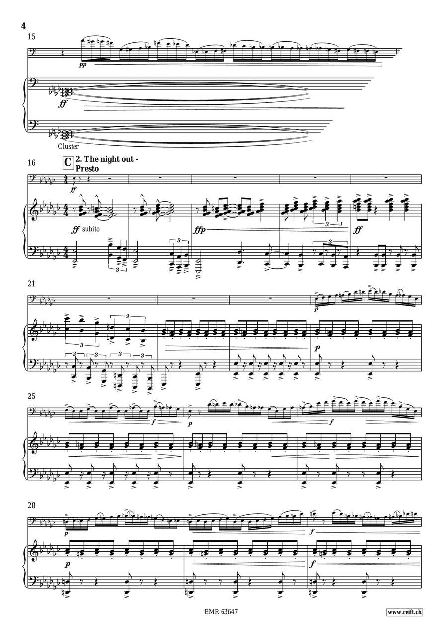 The Night Of All Mysteries Piano Accompaniment scores gallery preview page 6