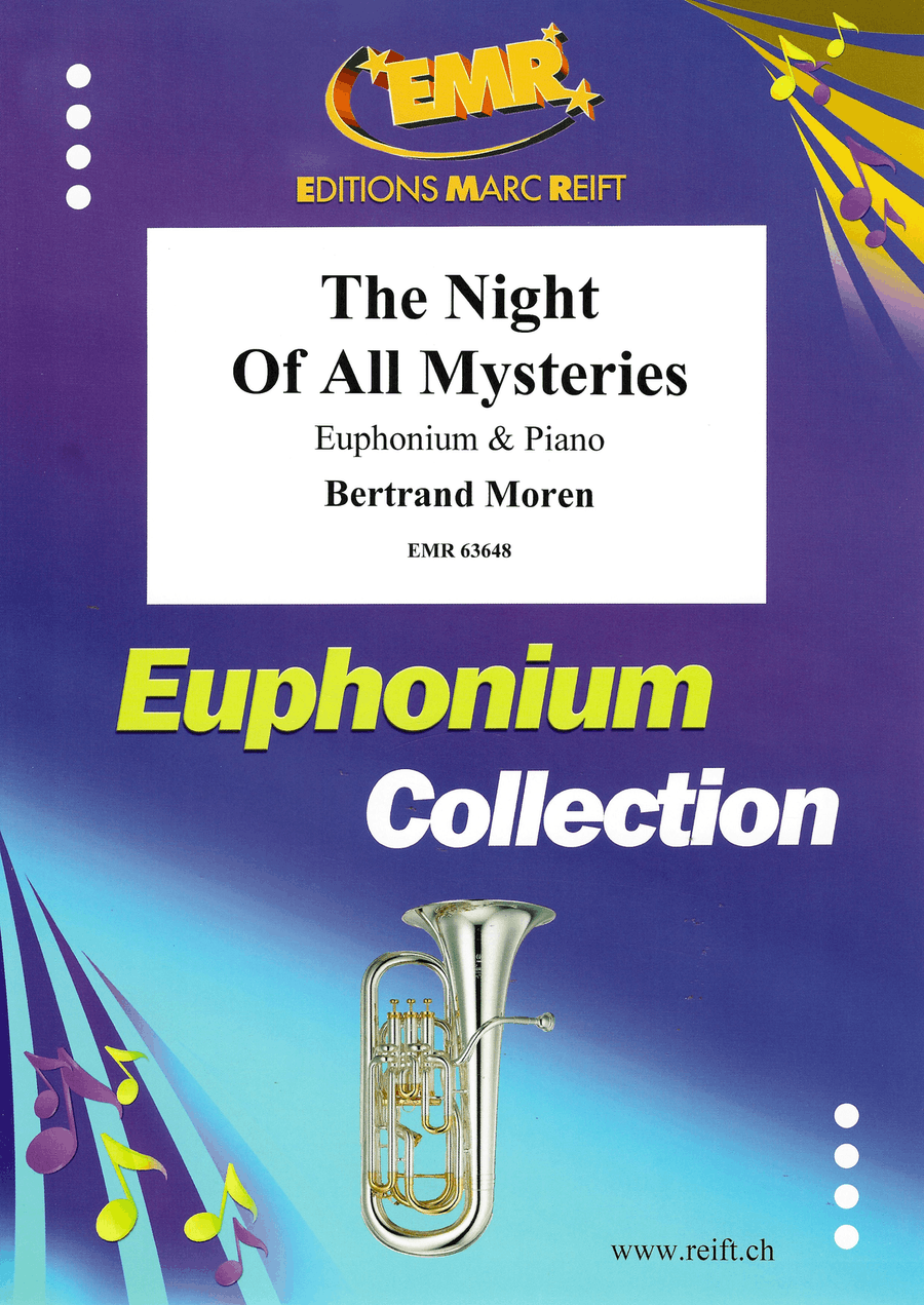 The Night Of All Mysteries Euphonium scores gallery preview page 1