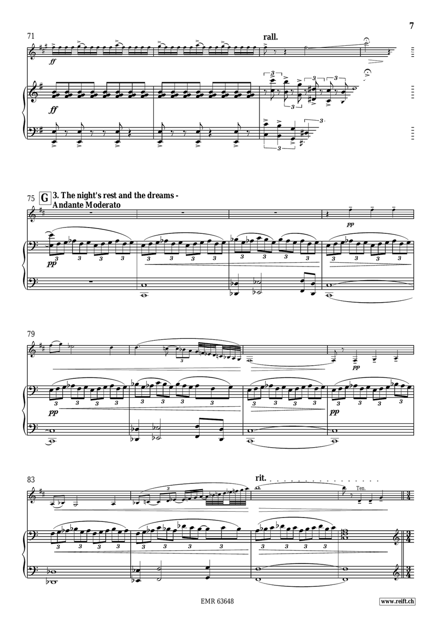 The Night Of All Mysteries Euphonium scores gallery preview page 9
