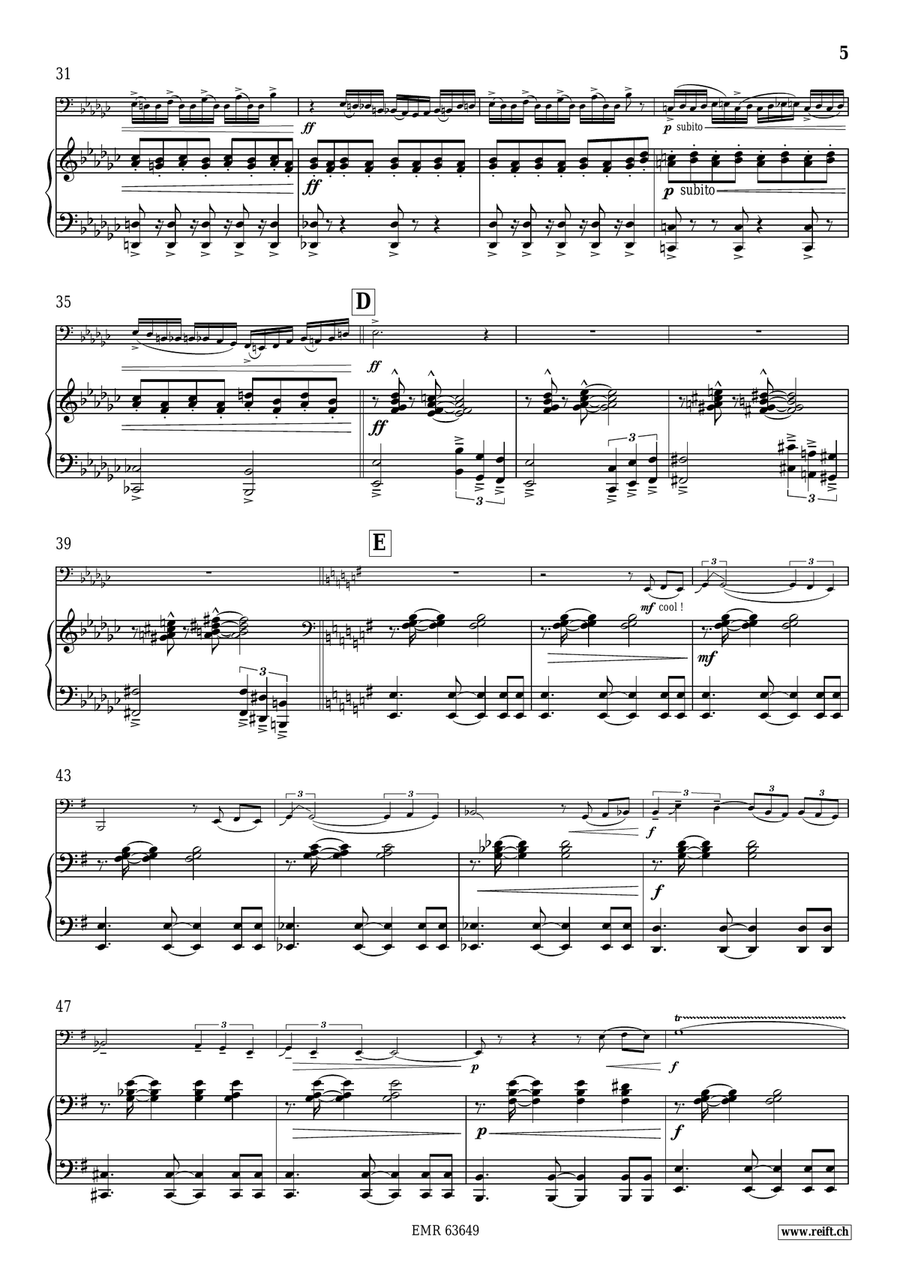 The Night Of All Mysteries Tuba scores gallery preview page 7
