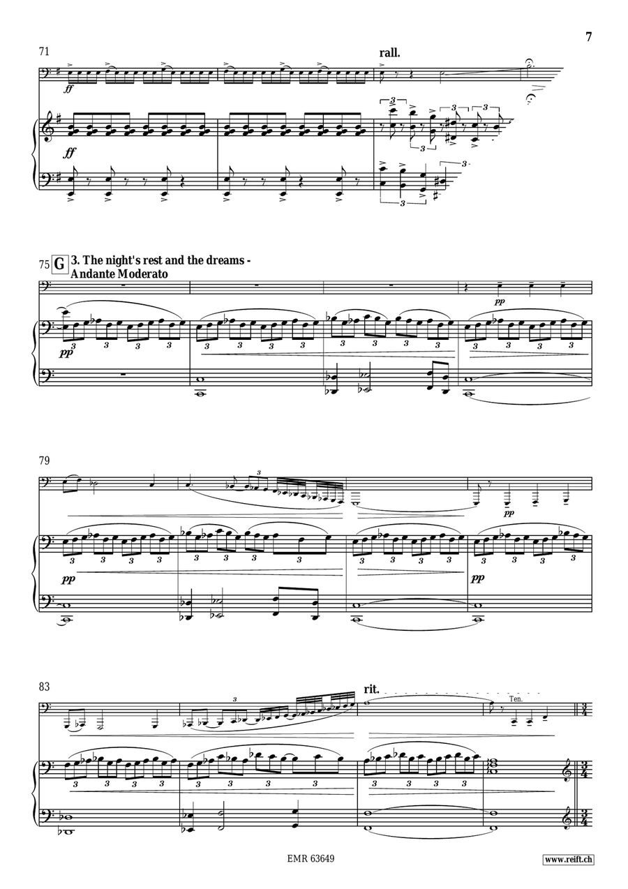 The Night Of All Mysteries Tuba scores gallery preview page 9