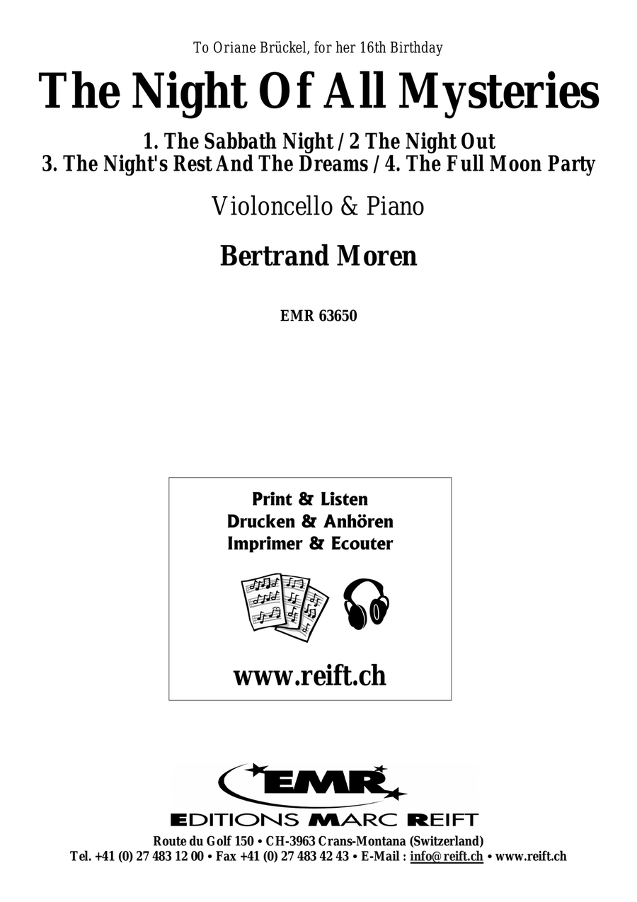 The Night Of All Mysteries Piano Accompaniment scores gallery preview page 2