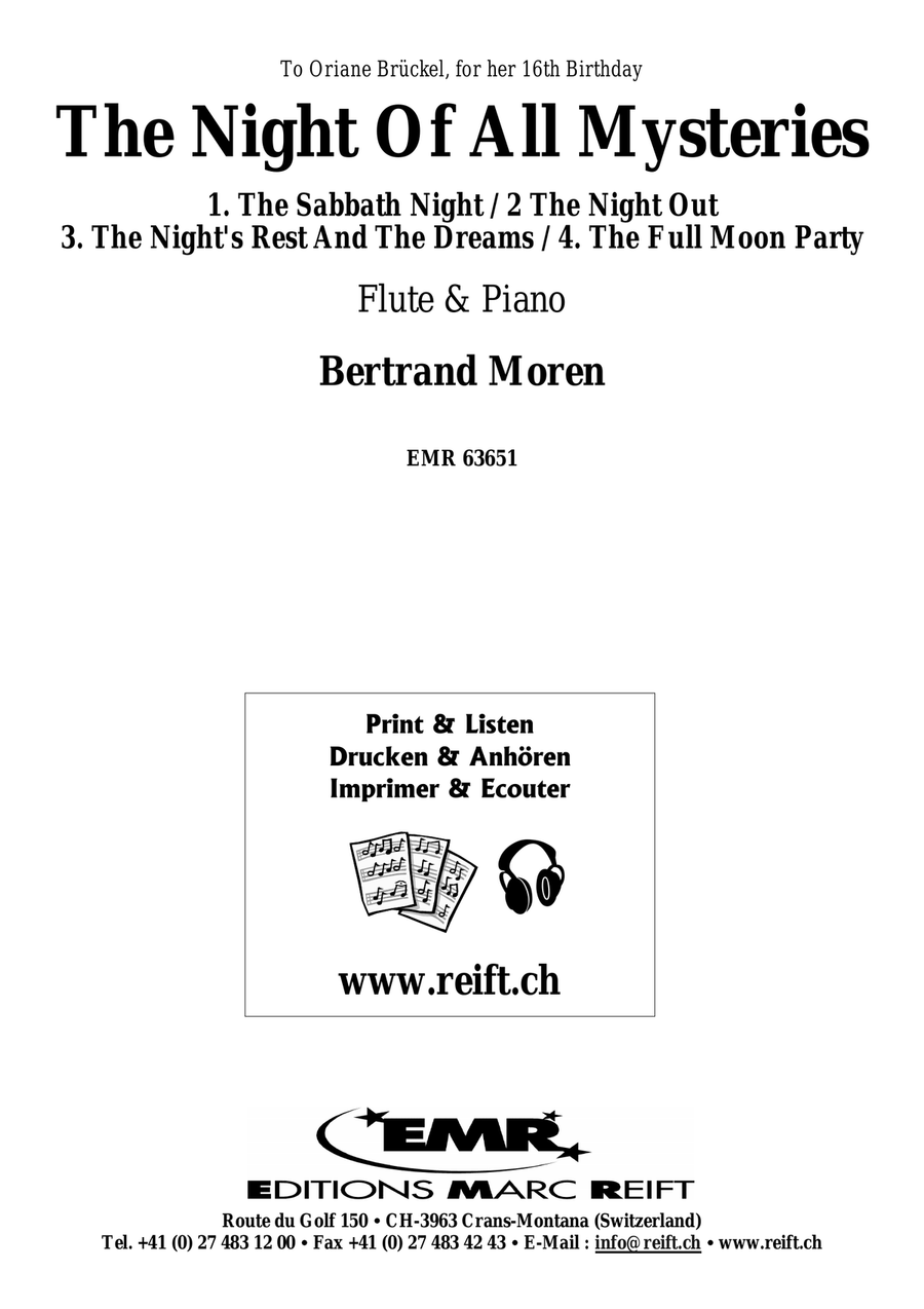 The Night Of All Mysteries Flute Solo scores gallery preview page 2