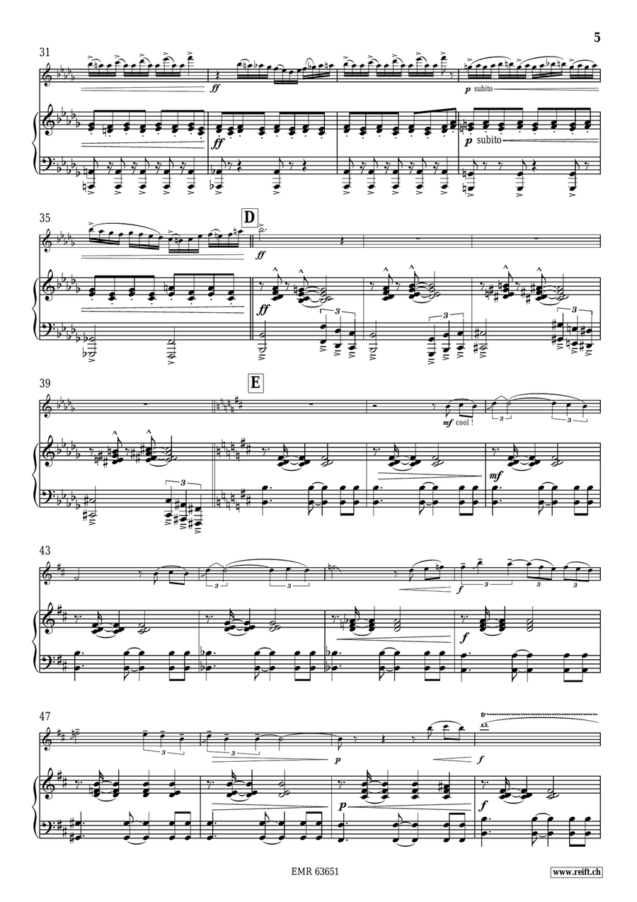 The Night Of All Mysteries Flute Solo scores gallery preview page 7