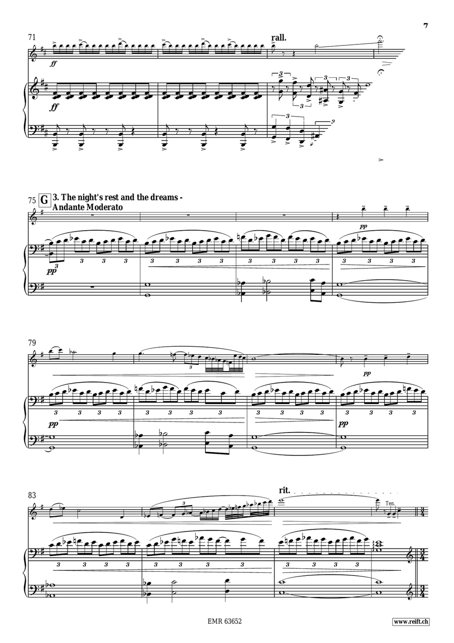 The Night Of All Mysteries Violin Solo scores gallery preview page 9