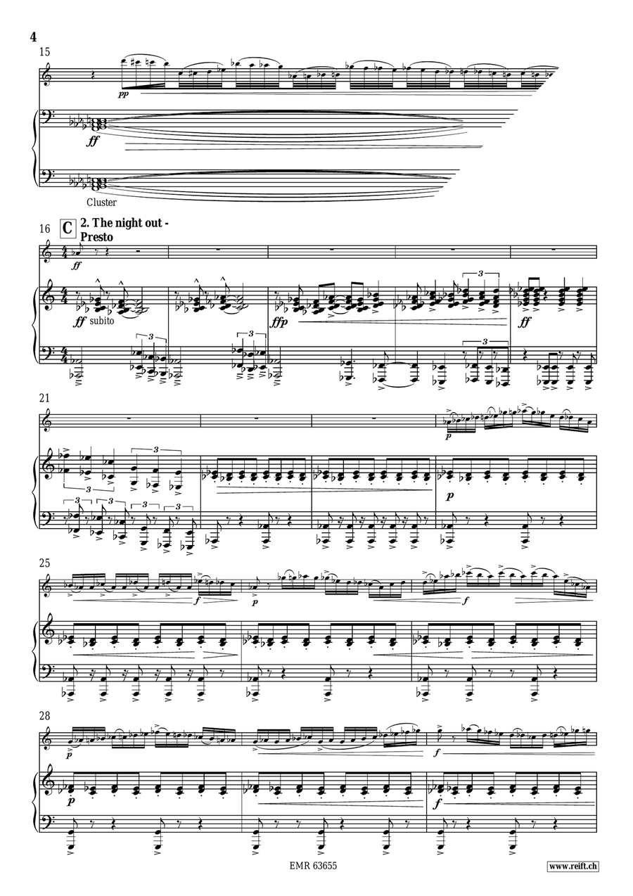 The Night Of All Mysteries Piano Accompaniment scores gallery preview page 6