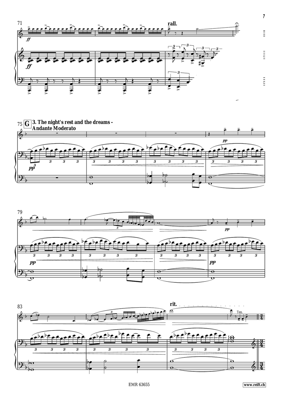 The Night Of All Mysteries Piano Accompaniment scores gallery preview page 9