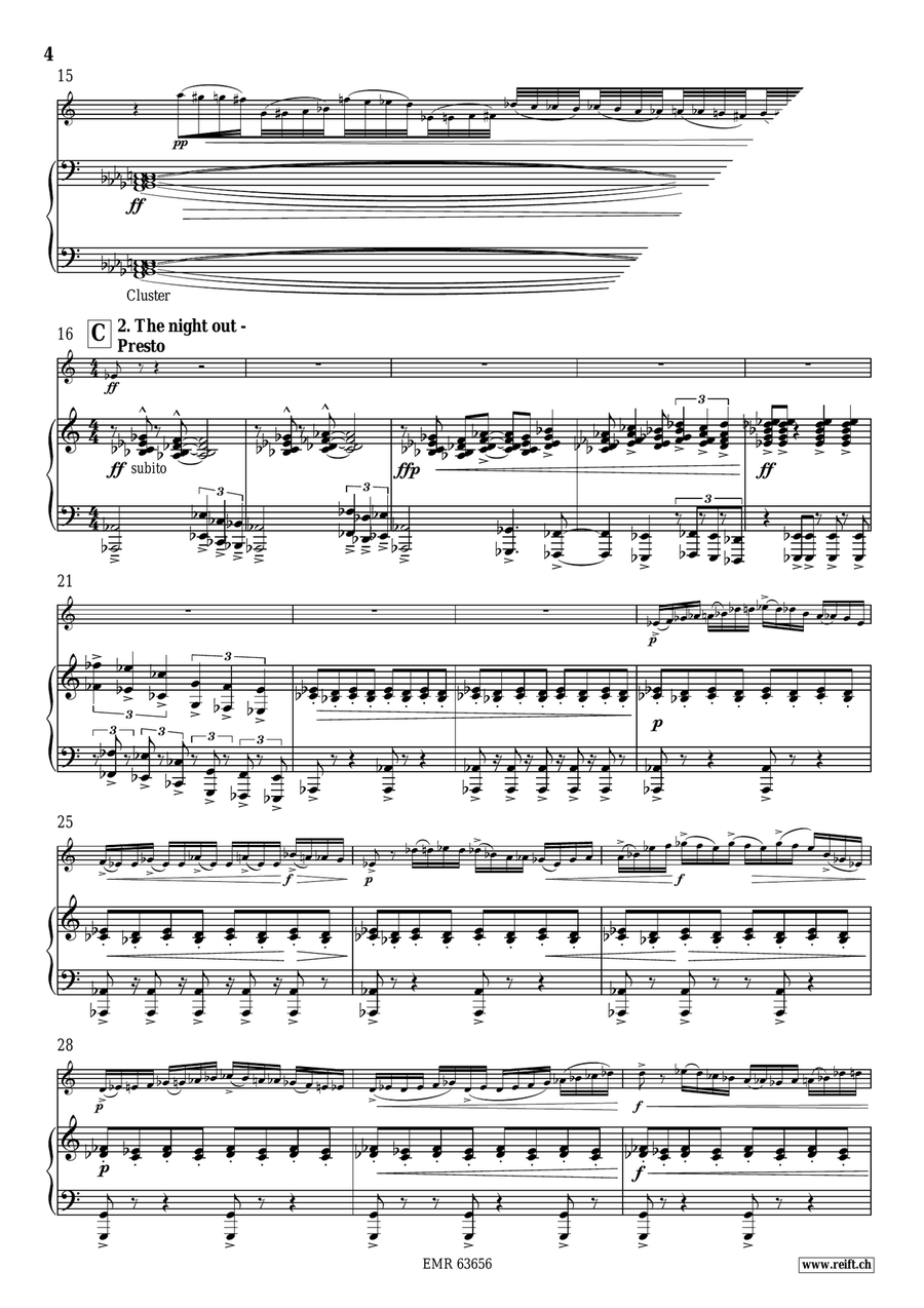 The Night Of All Mysteries Horn scores gallery preview page 6